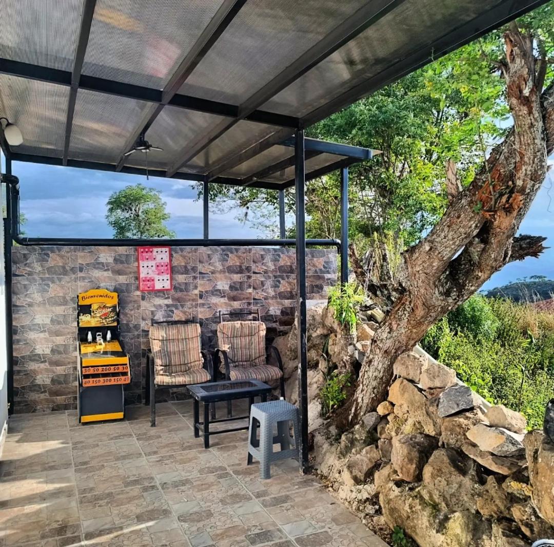 Cabana Susurros Del Cielo Barichara Exteriör bild