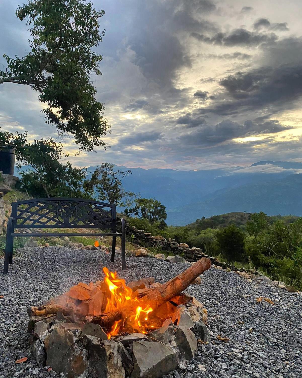 Cabana Susurros Del Cielo Barichara Exteriör bild